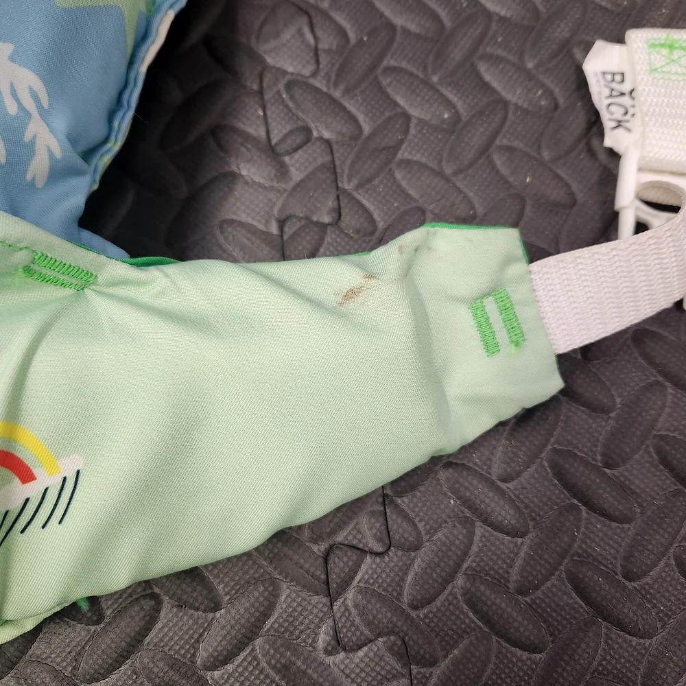 Kids Swim Puddle Jumper - Green and Blue